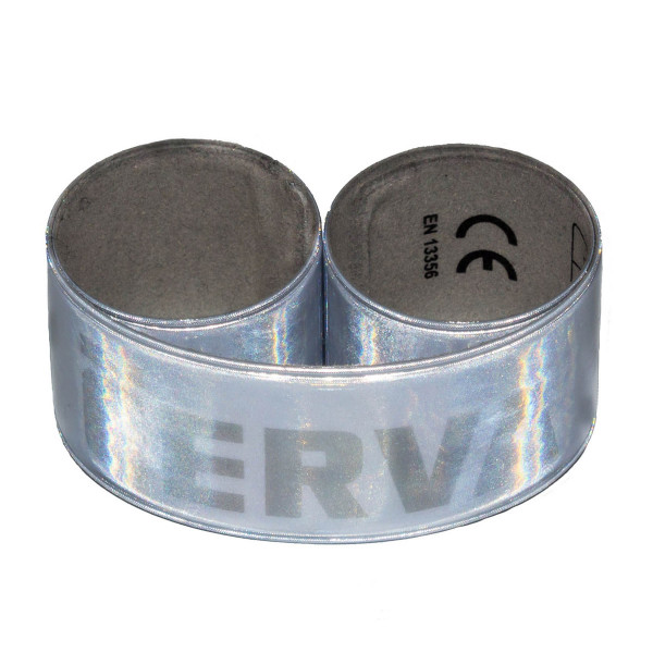 Reflective slap-band
