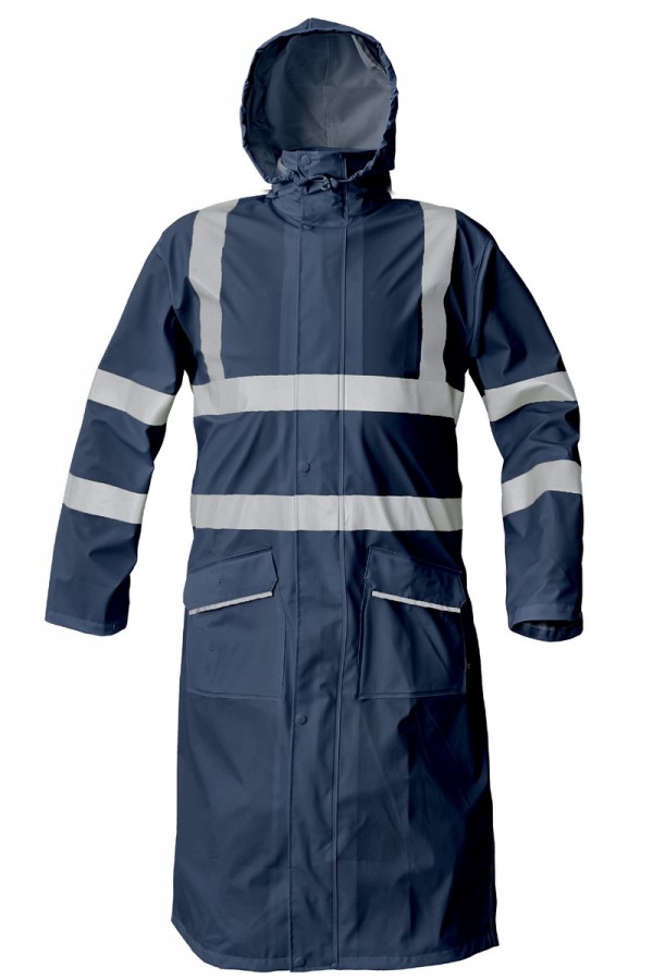 Hi-vis raincoat
