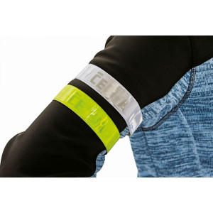 Reflective slap-band