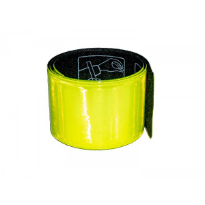 Reflective slap-band